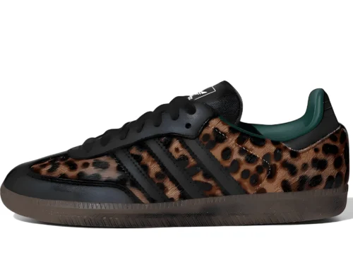 Samba Luipaardprint (W) Zwart Groen