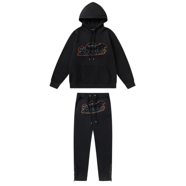 Shooters 2.0 Hooded Black Tracksuit