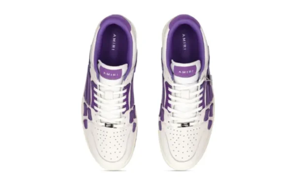 Skel white purple white low