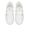 Sneaker Rockstud White Gold