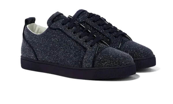Sneakers Louis Junior in pelle Brillantinate