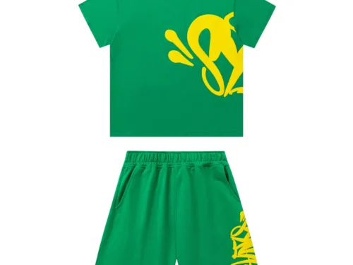 Syna World Green Yellow Short set