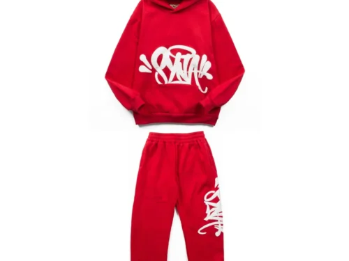 Syna World Monogram Red Tracksuit