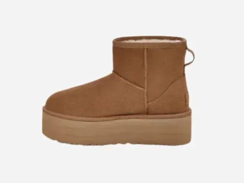 UGG – Classic Mini Platform Chestnut