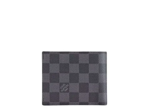 Wallet Louis Vuitton Damier in Graphite Canvas LV068