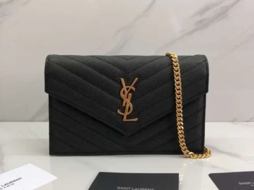 Yves Saint Laurent Cassandra Wallet On Chain YSL014